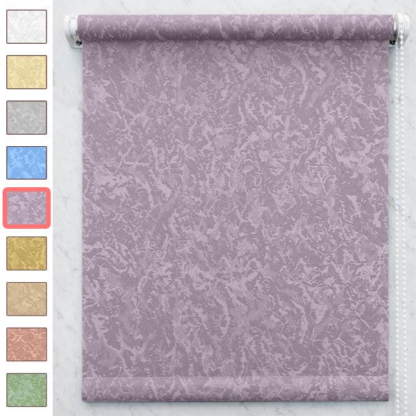 Тканевые ролеты Сиреневые
