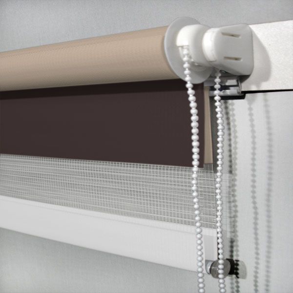 Ролеты День-Ночь Капучино