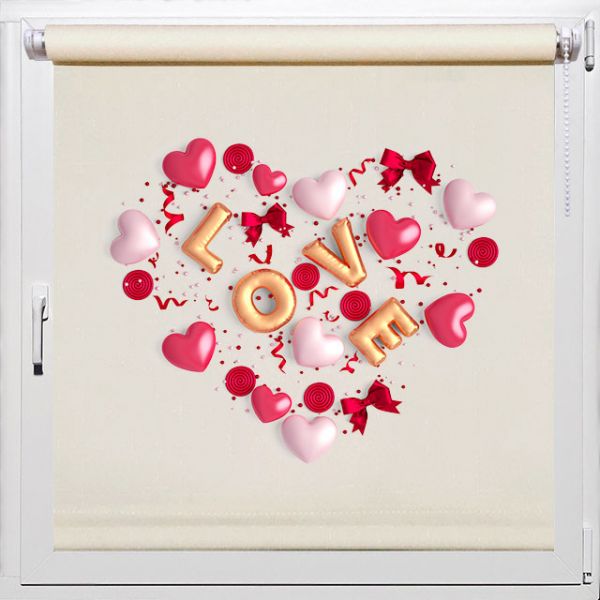 Рулонные шторы для детской девочке, Rollpic 2054