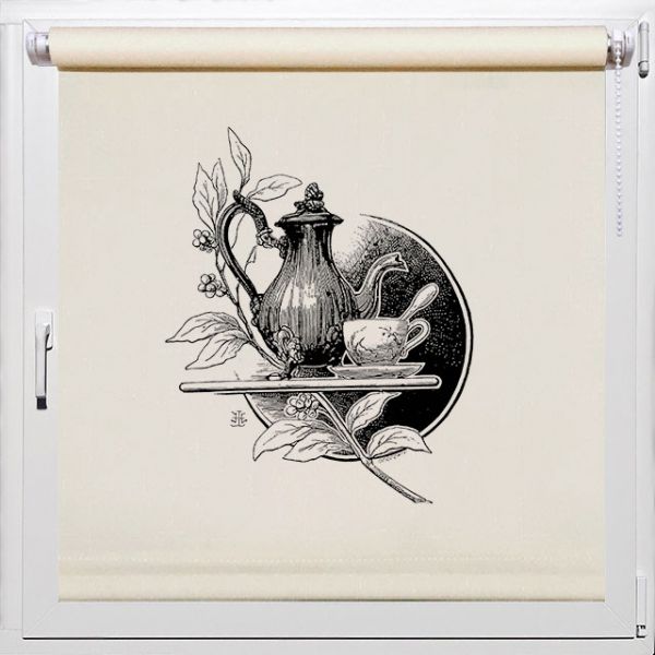 Жалюзи на кухне. Rollpic 1041