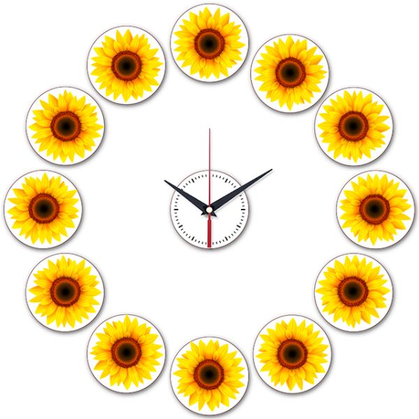 Часы на стену Подсолнухи, w-505