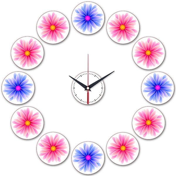 Часы на стену Цветы, w-507