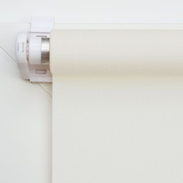 Левое крепление льняных ролет