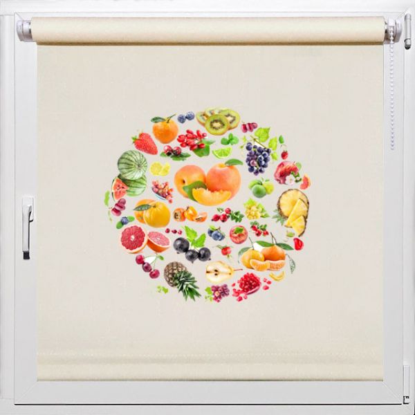 Жалюзи-шторы для кухни. Rollpic 1036