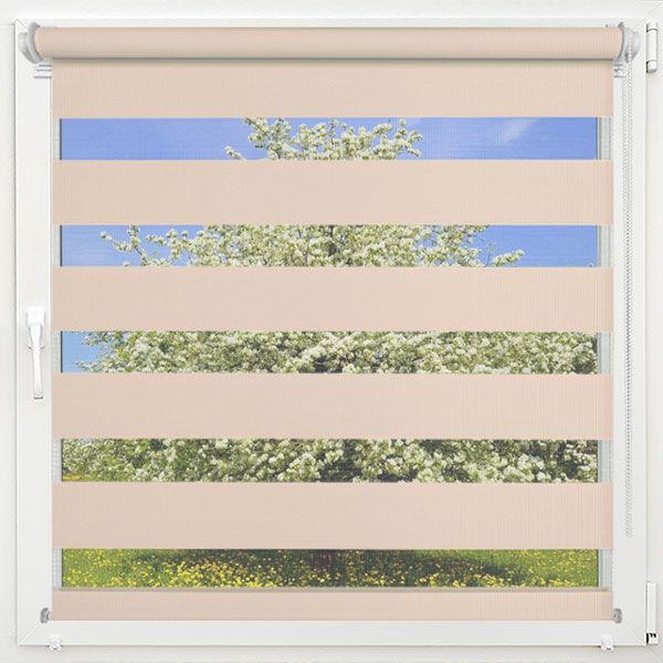 Ролеты День-Ночь Персиковые