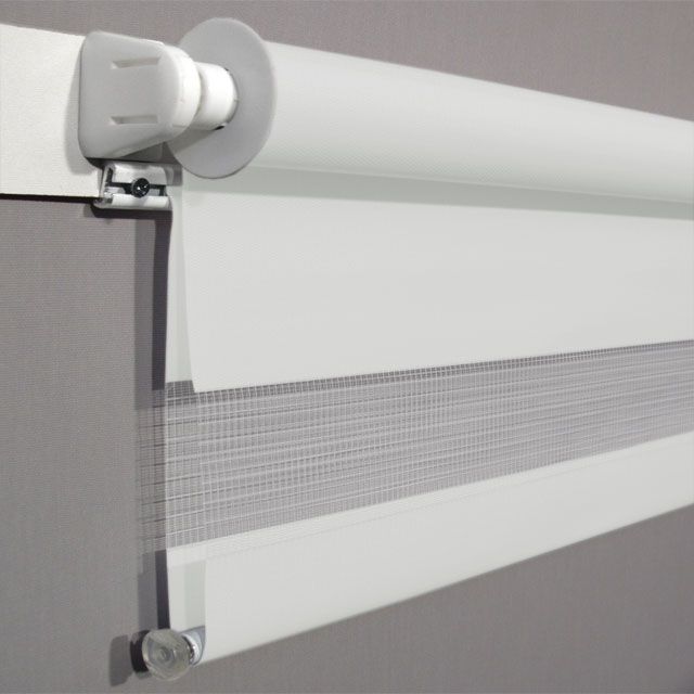 Ролеты День-Ночь Белые