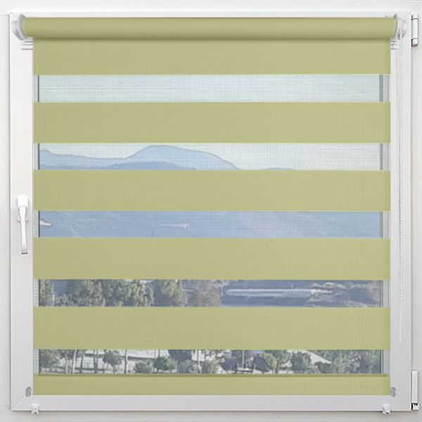 Ролеты Зебра Оливка